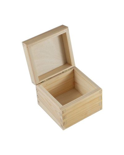 Pudełko Z Drewna Na Herbatę Z Jedną Przegródką